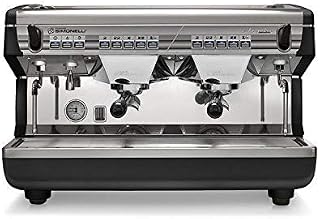 Nuova Simonelli Simonelli APPIA II Volumetric 2 Group Espresso Machine Black 220V 3400W