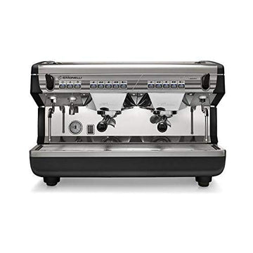Simonelli APPIA II Volumetric 2 Group Espresso Machine Black 220V 3400W by Nuova Simonelli – 11 liters, Stainless Steel, black, Model Appia-II-Vol 2GRP 220V BLK