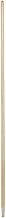 HUBERT Natural Wood Tapered End Handle - 1 1/4" Dia x 60" L