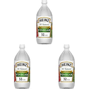 HEINZ distilled white vinegar / 32 Fl Oz (Pack of 3) / 1 White