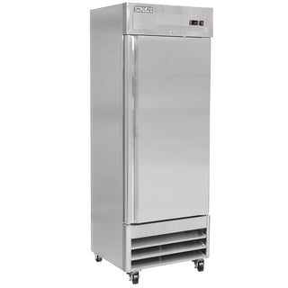 29" One Section Reach In Refrigerator - (1) Right Hinge Solid Door by MOTAK – 30.31x27.17x83.27, In Description, Check Images, Model MSD-1DR-BAL-19-X