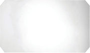 HUBERT® Clear Plastic Shelf Insert - 36" L x 24" W, 4 per Pack