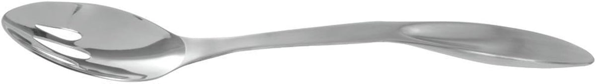 HUBERT Slotted Serving Spoon with Long-Handle Stainless Steel - 11 1/2"L