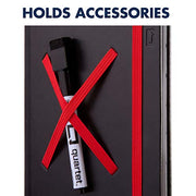 Quartet Black / Portable Notepad / 5"W x 8"H Dry Erase Boards