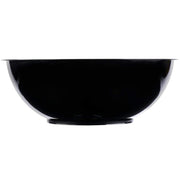 Round Serving Bowls - 160 Oz | 12" | Black | Pack of by Fineline settings – 160.0 ounces, Polypropylene (PP), Black, Model HPB12610PP.BK