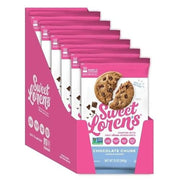 Sweet Lorens Chocolate Chunk Place & Bake Cookie Dough / 12 Ounce (Pack of 6) / 1 Cookies