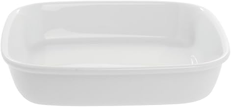 Steelite Performance Simplicity Cookware White 65 Oz Square Roaster, 6 per Case