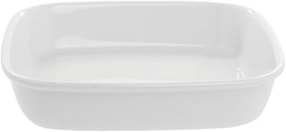 Steelite Performance Simplicity Cookware White 65 Oz Square Roaster, 6 per Case