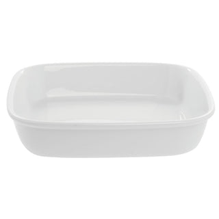 Steelite Simplicity Cookware White 65 Oz Square Roaster by Performance – 65.0 ounces, China, White, Pack of 6, Model 5018461209615