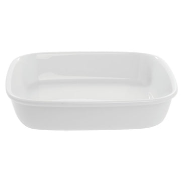 Steelite Simplicity Cookware White 65 Oz Square Roaster by Performance – 65.0 ounces, China, White, Pack of 6, Model 5018461209615