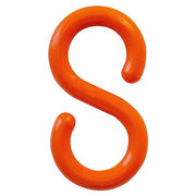 S-Hook, Acetal Copolymer, 2", Traffic Orange, 10/Pk by Mr. Chain – 12"L x 9"W x 1"H, Acetal, Traffic Orange, Model 50313-10