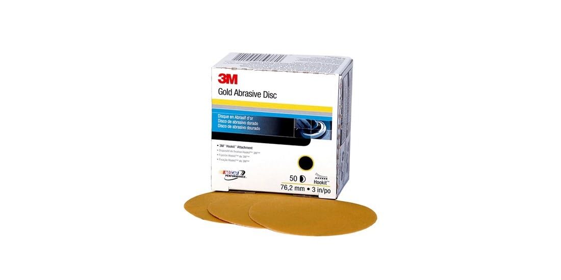 3M 3 / P220 / Factory Hook & Loop Discs