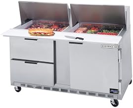 Beverage-Air Commercial Food Prep Tables 60" Sped60-12M-2
