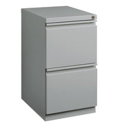 Hirsh Industries Silver / Modern / 27.75" H X 15.00" W X 19.88" D Mobile File Cabinets