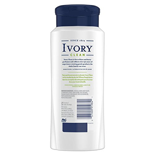 Ivory 21 Fl Oz (Pack of 1) / Ivory Clean Aloe Body Wash, 21 oz / 1 Body Washes