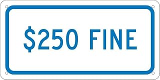 TMA9G - 15.24 x 30.48 cm (6 x 12") - Traffic Signs, National Marker - Each