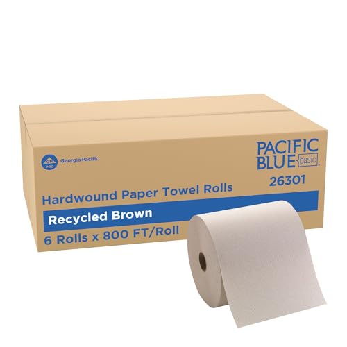 Georgia-Pacific Brown / 6 Count (Pack of 1) / 6 Rolls Paper Towels