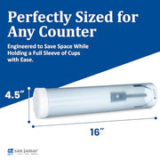San Jamar Blue / 24 / 4-10 oz Drinking Cup Dispensers