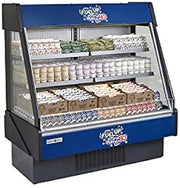 Hydra-Kool KGL-RS-40-S 41" Grab-N-Go Open Over-Under Self-Contained Refrigerated Merchandiser