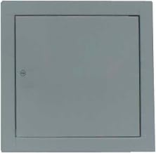 Multi Purpose Metal Access Panel, Cam Lock, 22" Wx22 H, Gray