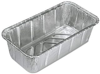 Handi-Foil 2 lb. Aluminum Foil Loaf Bread Pan - Heavy Duty Baking Tins Hfa # 316 (pack of 200)