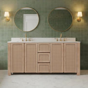 Water Creation 72" Width / Toffee Latte / 1 Bathroom Vanities