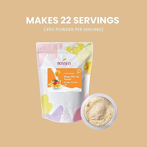 Bossen Mango / 35.2 Ounce (Pack of 1) / 1 Bubble Tea Kits
