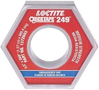 1372603 260In Roll Loctite Quicktape 249 Blue Threadlock (Price is for 10 Each/Case)