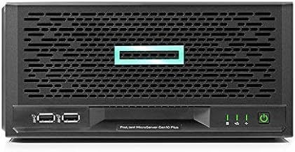 HPE ProLiant MicroServer Gen10 Plus Server with one Intel® Xeon® E-2224 Processor, 16 GB Memory, and 4 Large Form Factor (LFF) Non-hot Plug Drive Bays