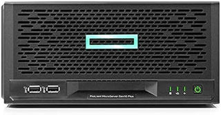 HPE ProLiant MicroServer Gen10 Plus Server with one Intel® Xeon® E-2224 Processor, 16 GB Memory, and 4 Large Form Factor (LFF) Non-hot Plug Drive Bays
