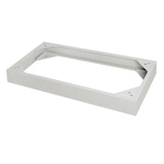 Closed Base for Media Cabinet by Global Industrial – 17.5"L x 37"W x 5"H, Steel, Putty, Model 249044