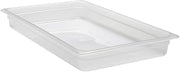 Cambro 12PP190 Translucent Food Pan 1/1X2" PP Transparent Case Qty 6