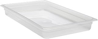 Cambro 12PP190 Translucent Food Pan 1/1X2" PP Transparent Case Qty 6