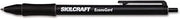 AbilityOne EconoGard(TM) Pen-Medium Point, Black Ink, Black Barrel 7520-01-542-5943: Dozen, 12 Item(s)
