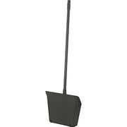Upright Dust Pan & Lobby Broom Combo Kit by Global Industrial – 36"L x 13"W x 4"H, Plastic, Black, Model 261790