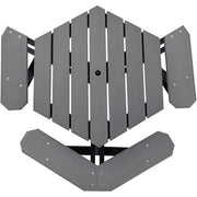 Global Industrial Grey / Industrial / 1 Picnic Tables