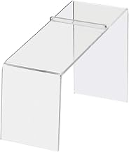 Slanted Acrylic Shoe Display Clear 7" (H), 75201