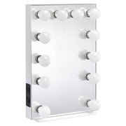 ASA Rectangle Accent Mirror in White by Acme – 24"L x 16"W, Metal, White, Model AC00760