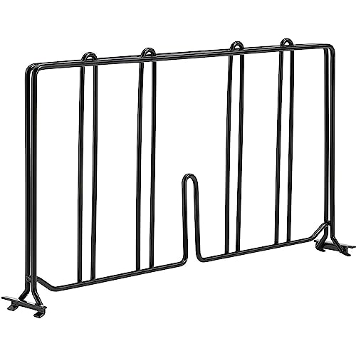 Black Epoxy Divider by Nexel – Steel, Black, Model AD818B