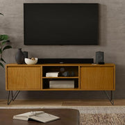 SIMPLIHOME Oak Veneer / 60 inch / TV Stand Television Stands & Entertainment Centers