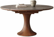 Mesa De Jantar Foldable Round Rock Plate Dining Table and Chairs for Small Household Modern Simple Stretch Table Diner Table(1.5m)