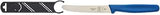 Mercer Culinary M33932BLB Bar Knife, 4-5/16” Wavy Edge, Rounded Tip, Blue
