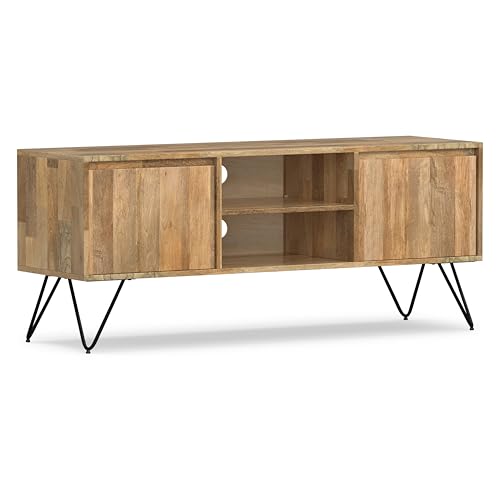SIMPLIHOME Refined Natural / 60 inch / Rectangle Mounts