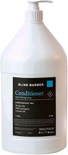 World Amenities Blind Barber Hair Conditioner - Rooibos Tea Fragrance Moisturizing Conditioner with Invigorates Senses - 1 Gallon