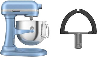 KitchenAid 7 Quart Bowl-Lift Stand Mixer, Blue Velvet & KDF7B Double Flex Edge Beater for Select Bowl-Lift Stand Mixers, Silver