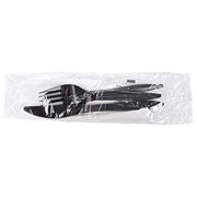 Disposable Plastic Flatware Knife by HUBERT – Plastic, Black, Pack of 250, Model 75002733