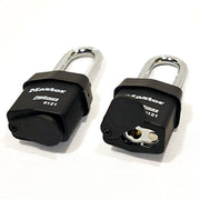Master Lock 2 Pack / Black / 1 Keyed Padlocks