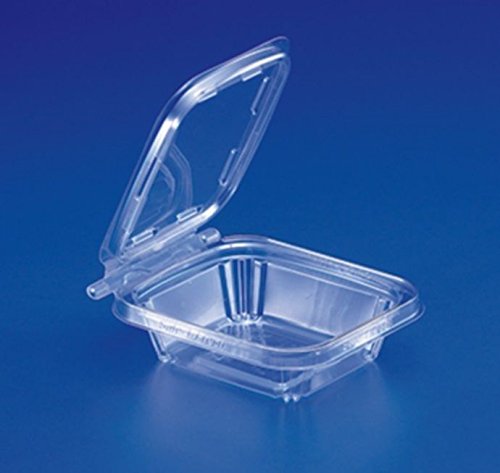 Inline 8 oz. Clear Hinged Deli Container w/Tamper Resistant Strip 100%25 Bpa Free (pack of 240)