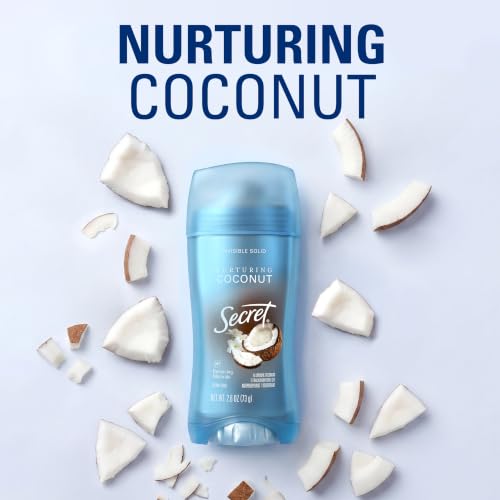 Secret Coconut / 2.6 Ounce (Pack of 3) / 3 Antiperspirant Deodorant