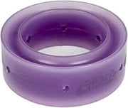 Eibach Spring Rubber, 60 Durometer, 2.5 to 3 in Barrel Springs, 1.5 in Height, Polyurethane, Purple, Each